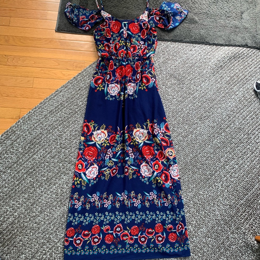 floral long dress!